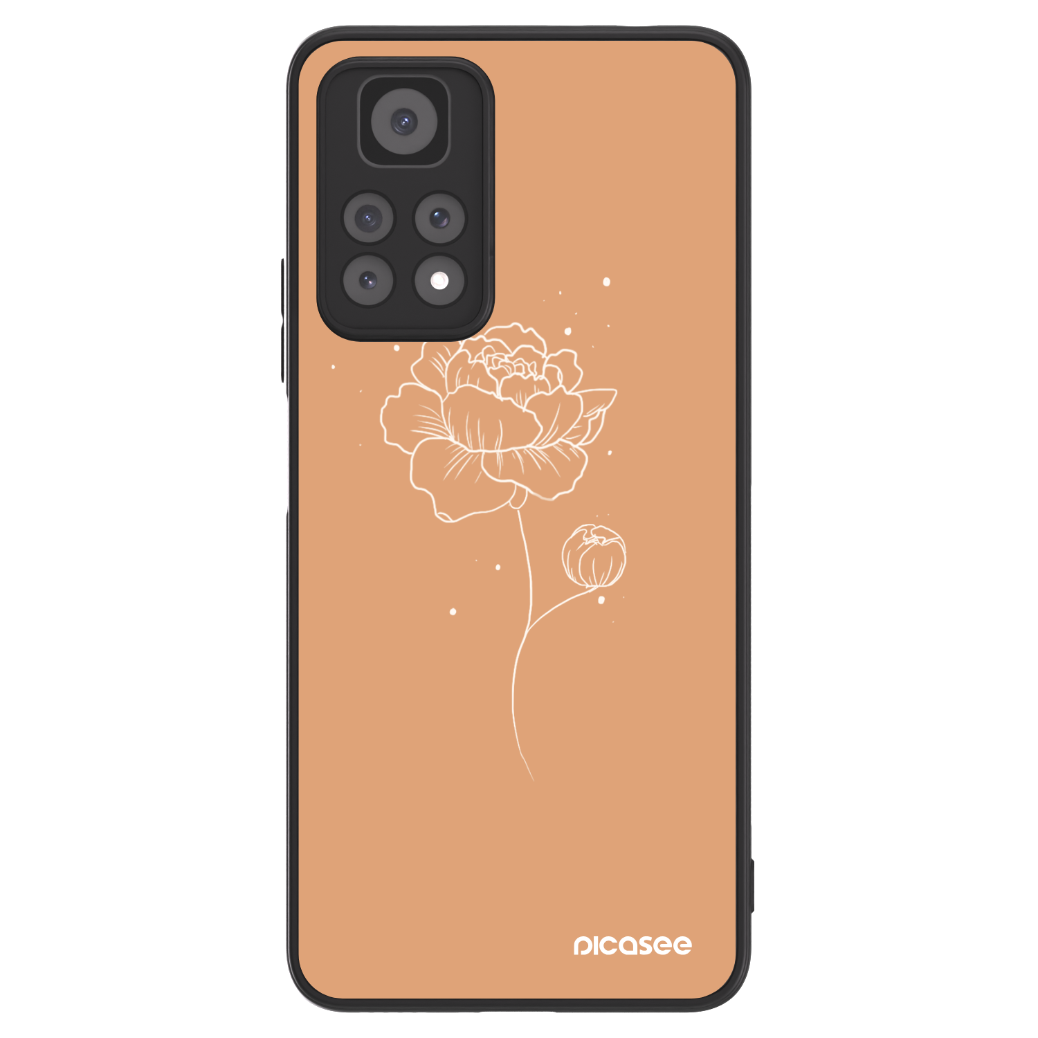 Picasee ULTIMATE CASE für Xiaomi Redmi Note 11 Pro 5G - Peonies
