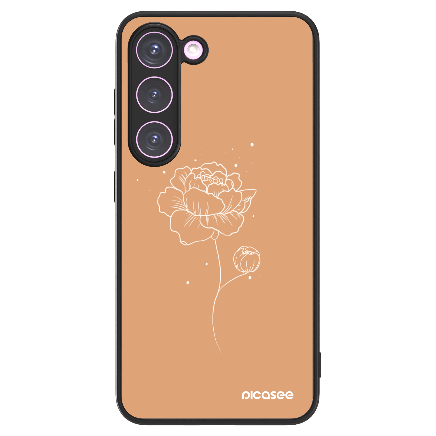 Picasee ULTIMATE CASE PowerShare für Samsung Galaxy S23 5G - Peonies