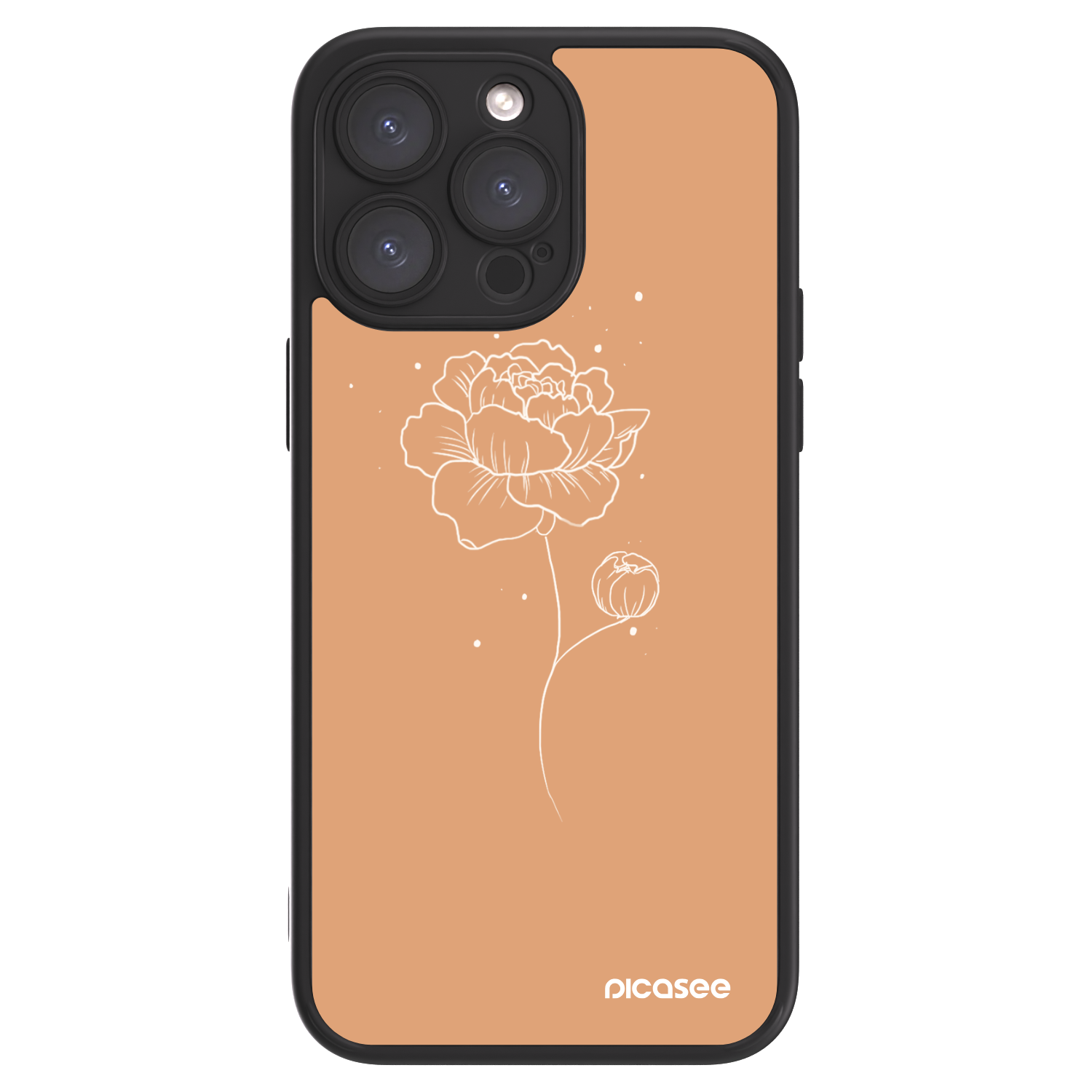 Picasee ULTIMATE CASE für Apple iPhone 15 Pro Max - Peonies