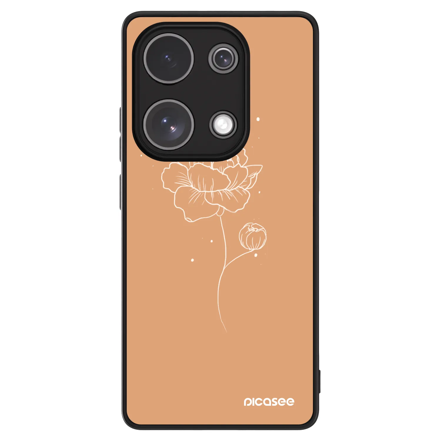 Picasee ULTIMATE CASE für Xiaomi Redmi Note 13 Pro 4G - Peonies