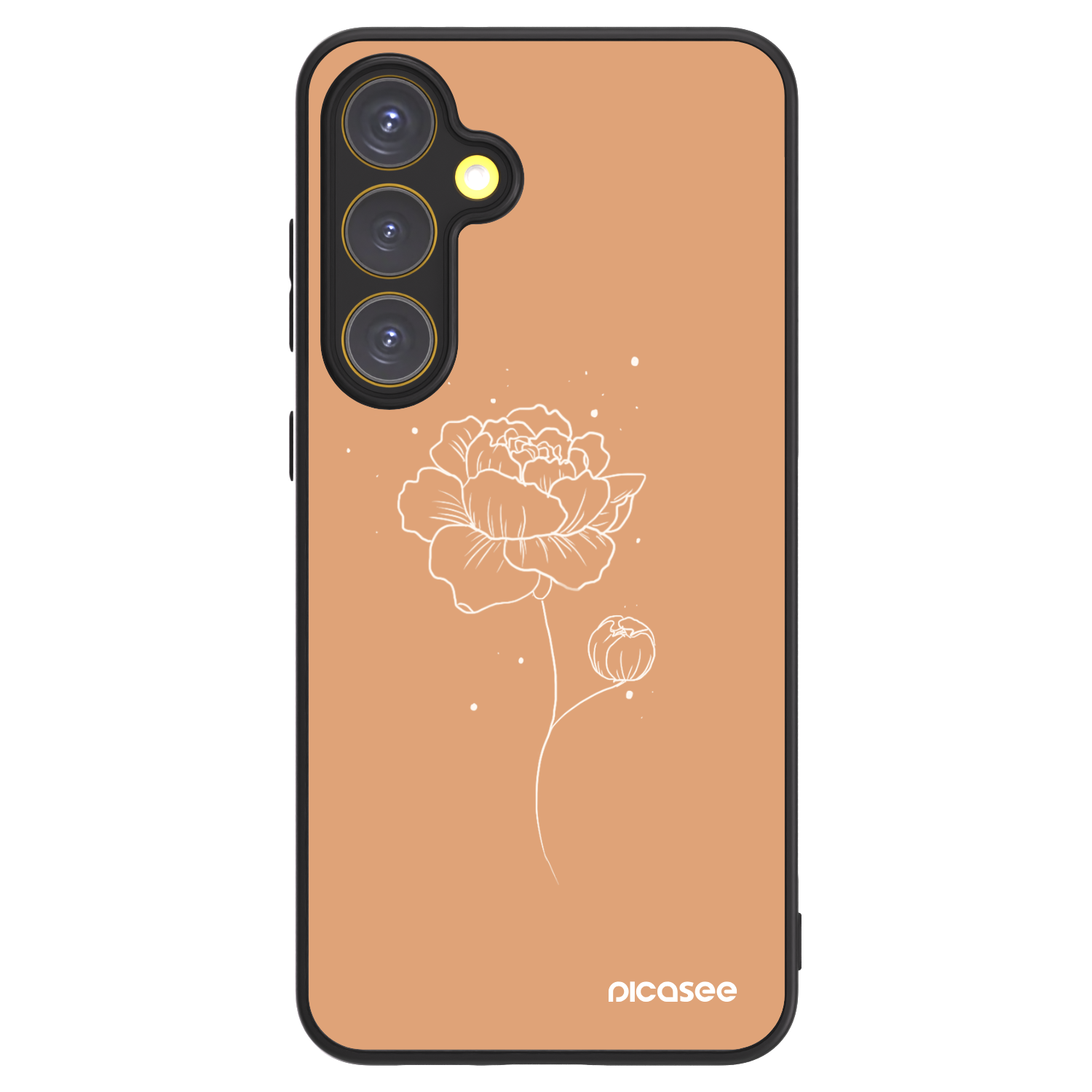Picasee ULTIMATE CASE PowerShare für Samsung Galaxy S24 FE S721B - Peonies