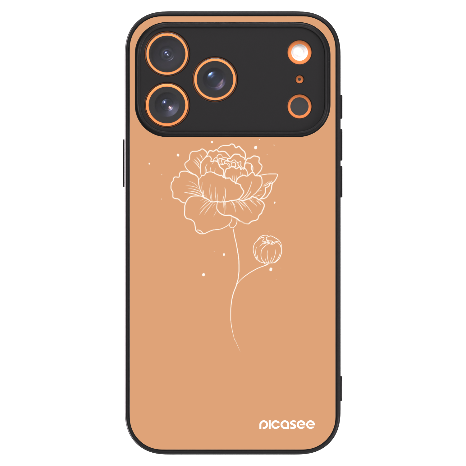 Picasee ULTIMATE CASE MagSafe für Apple iPhone 17 Pro Max - Peonies