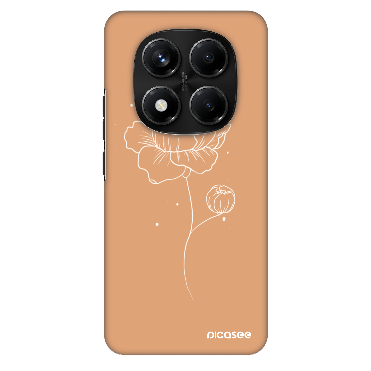 Picasee Fashion Case für Xiaomi Redmi Note 14 Pro+ 5G - Peonies