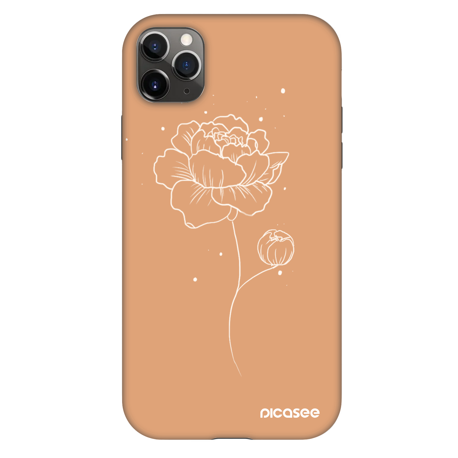 Picasee Fashion Case für Apple iPhone 11 Pro Max - Peonies