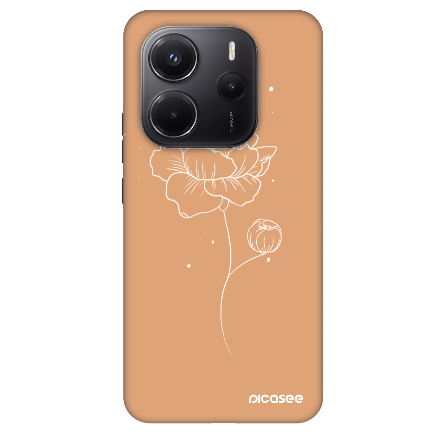 Picasee Fashion Case für Xiaomi Redmi Note 14 5G - Peonies