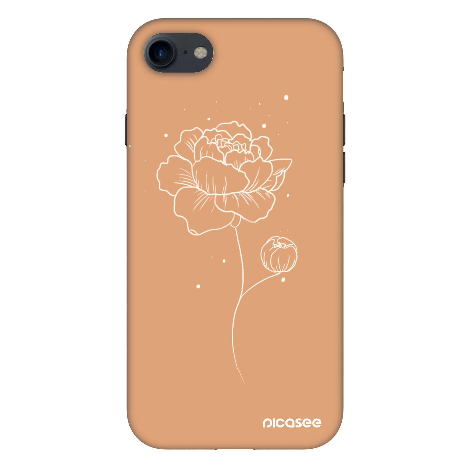 Picasee Fashion Case für Apple iPhone 7 - Peonies