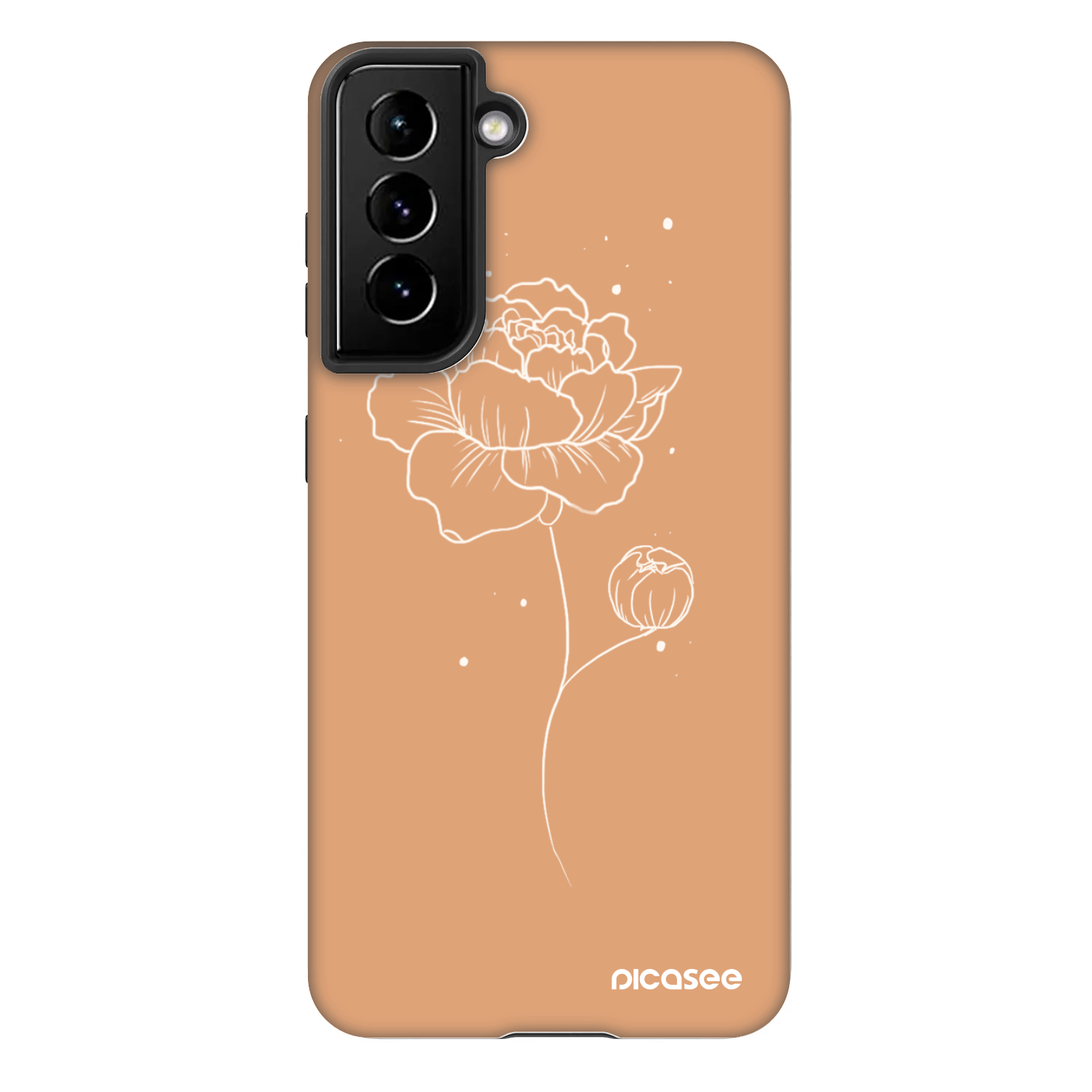 Picasee Fashion Case für Samsung Galaxy S21 FE 5G - Peonies