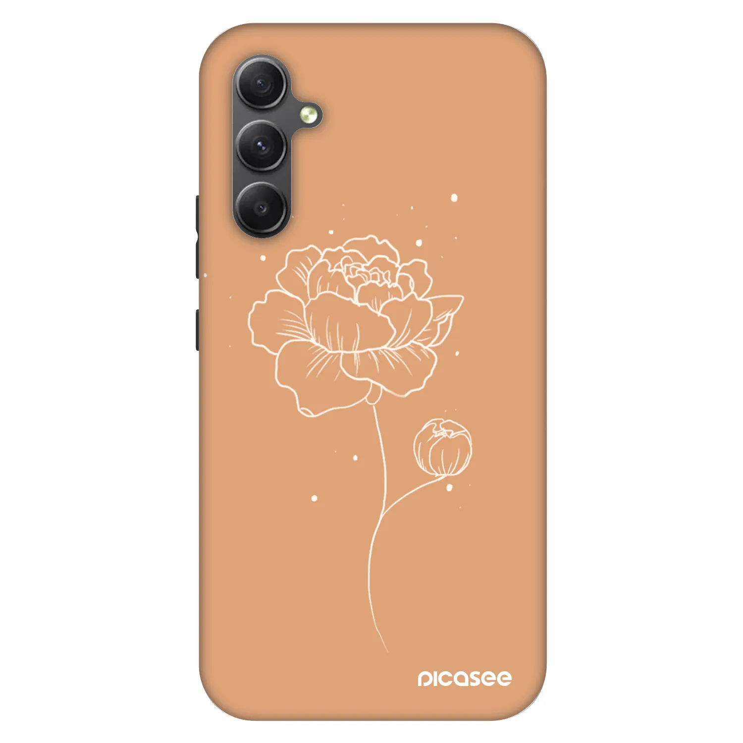 Picasee Fashion Case für Samsung Galaxy A34 5G A346B - Peonies