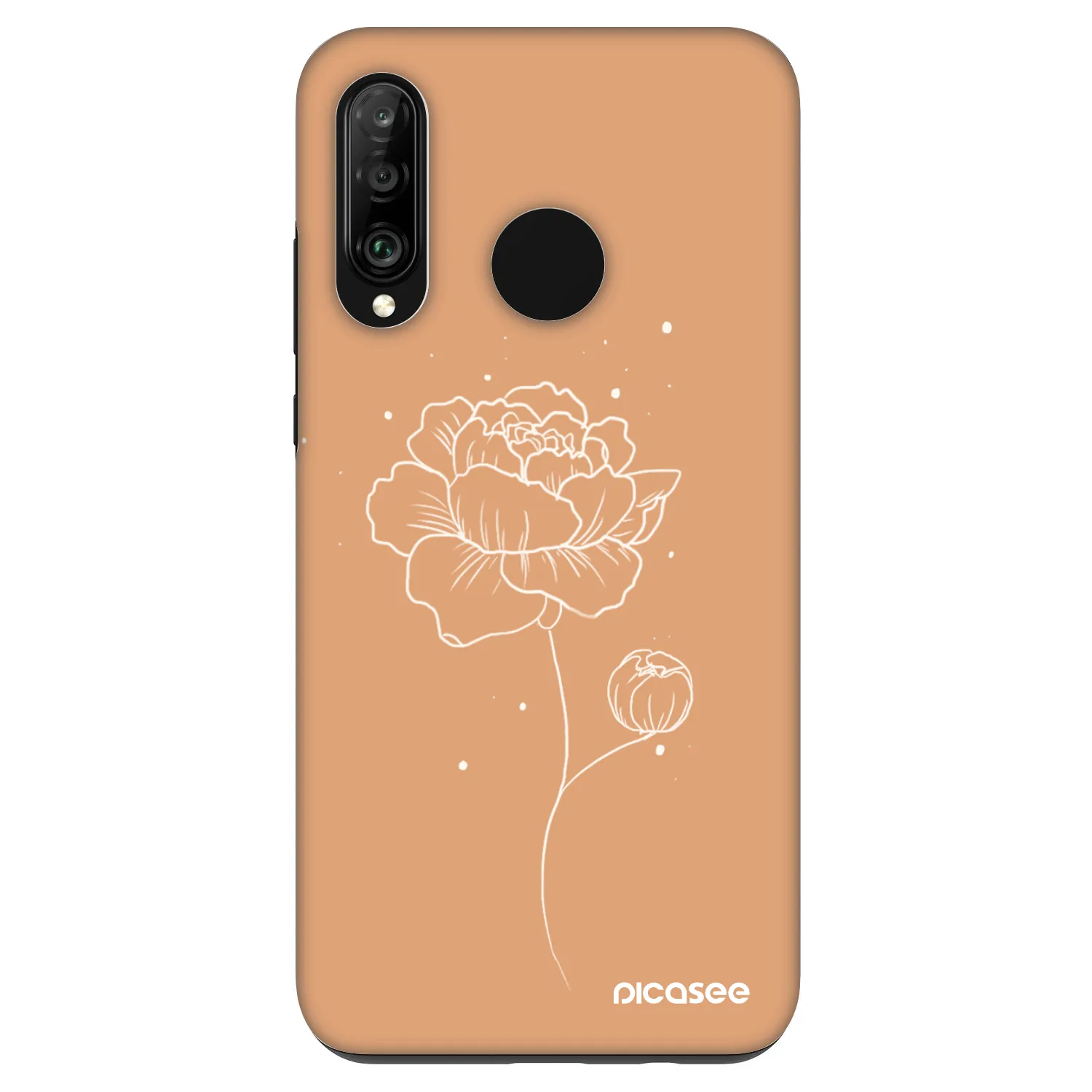 Picasee Fashion Case für Huawei P30 Lite - Peonies
