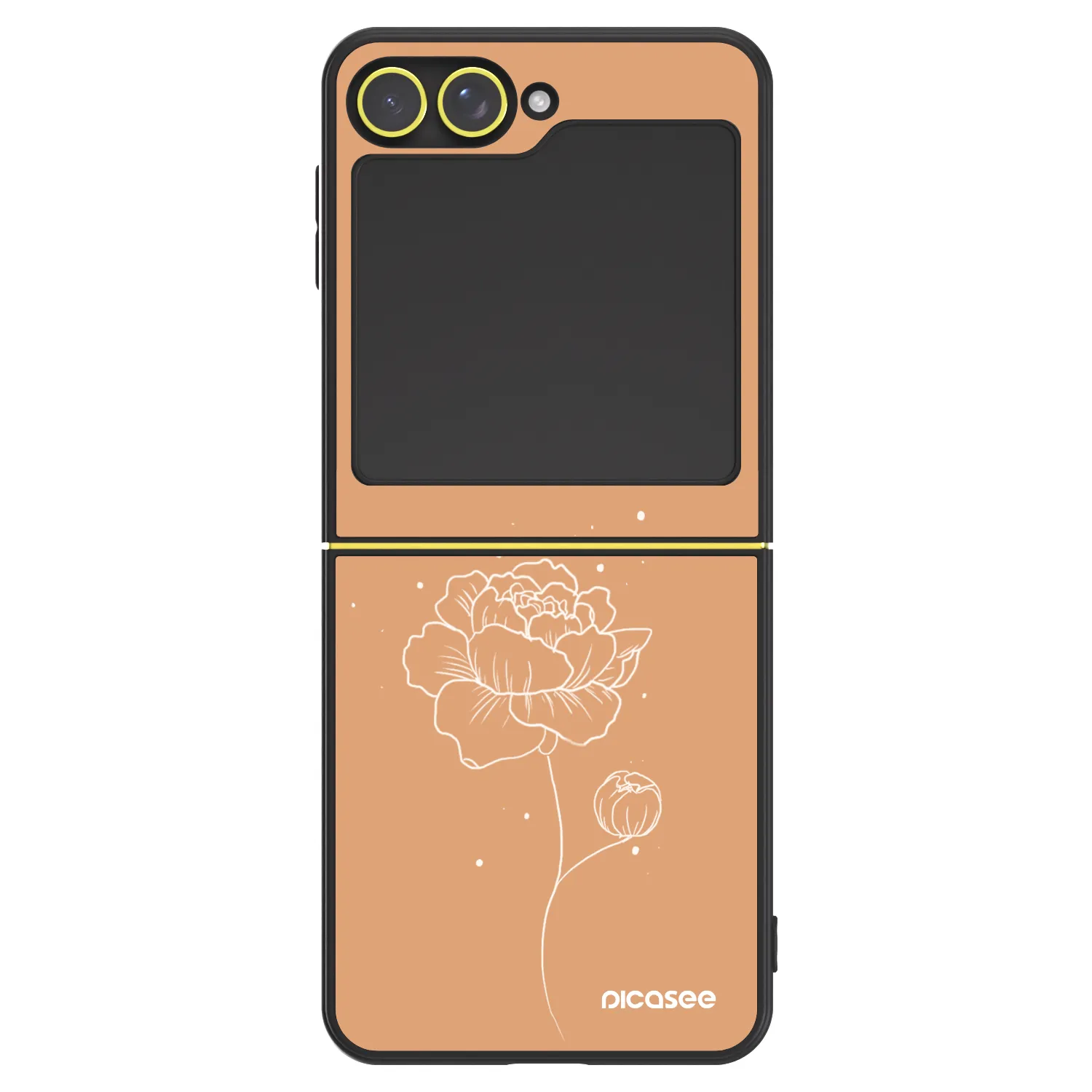 Picasee ULTIMATE CASE für Samsung Galaxy Z Flip7 FE 5G - Peonies