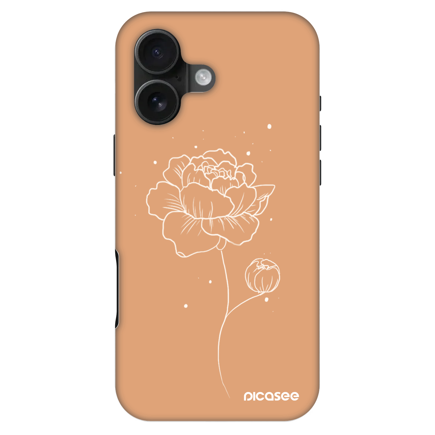 Picasee Fashion Case MagSafe für Apple iPhone 16 - Peonies
