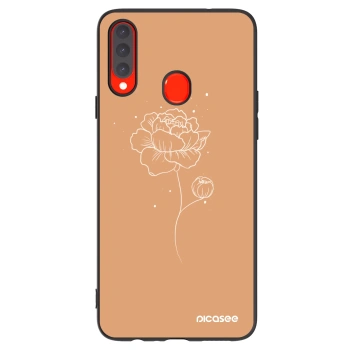 Hülle für Samsung Galaxy A20s - Peonies