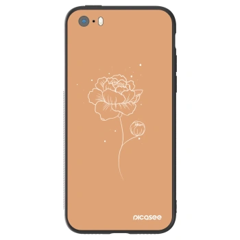 Hülle für Apple iPhone 5/5S/SE - Peonies