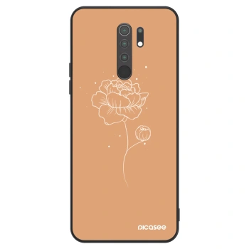 Hülle für Xiaomi Redmi 9 - Peonies