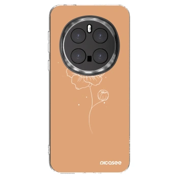 Picasee Honor Magic7 Pro 5G Hülle - Transparentes Silikon - Peonies