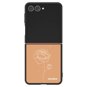 Hülle für Samsung Galaxy Z Flip7 5G - Peonies