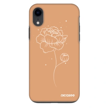 Hülle für Apple iPhone XR - Peonies