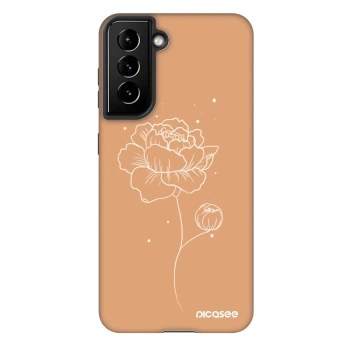 Picasee Fashion Case für Samsung Galaxy S22 5G - Peonies