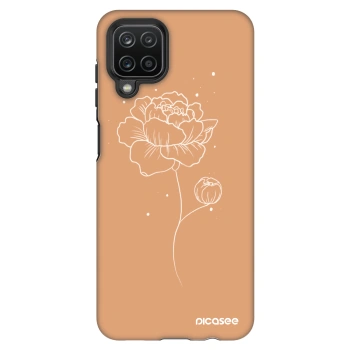 Hülle für Samsung Galaxy A12 A125F - Peonies