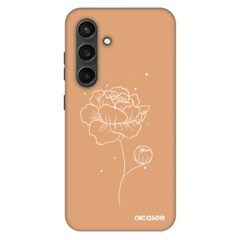 Hülle für Samsung Galaxy S24+ S926B 5G - Peonies