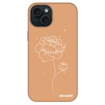 Hülle für Apple iPhone 15 - Peonies