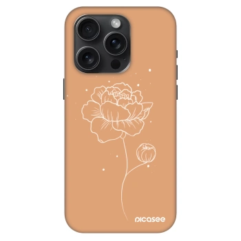 Hülle für Apple iPhone 15 Pro - Peonies