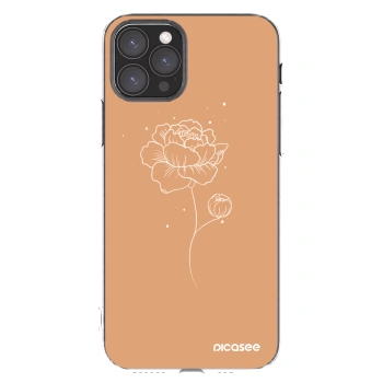 Picasee Apple iPhone 11 Pro Hülle - Transparentes Silikon - Peonies
