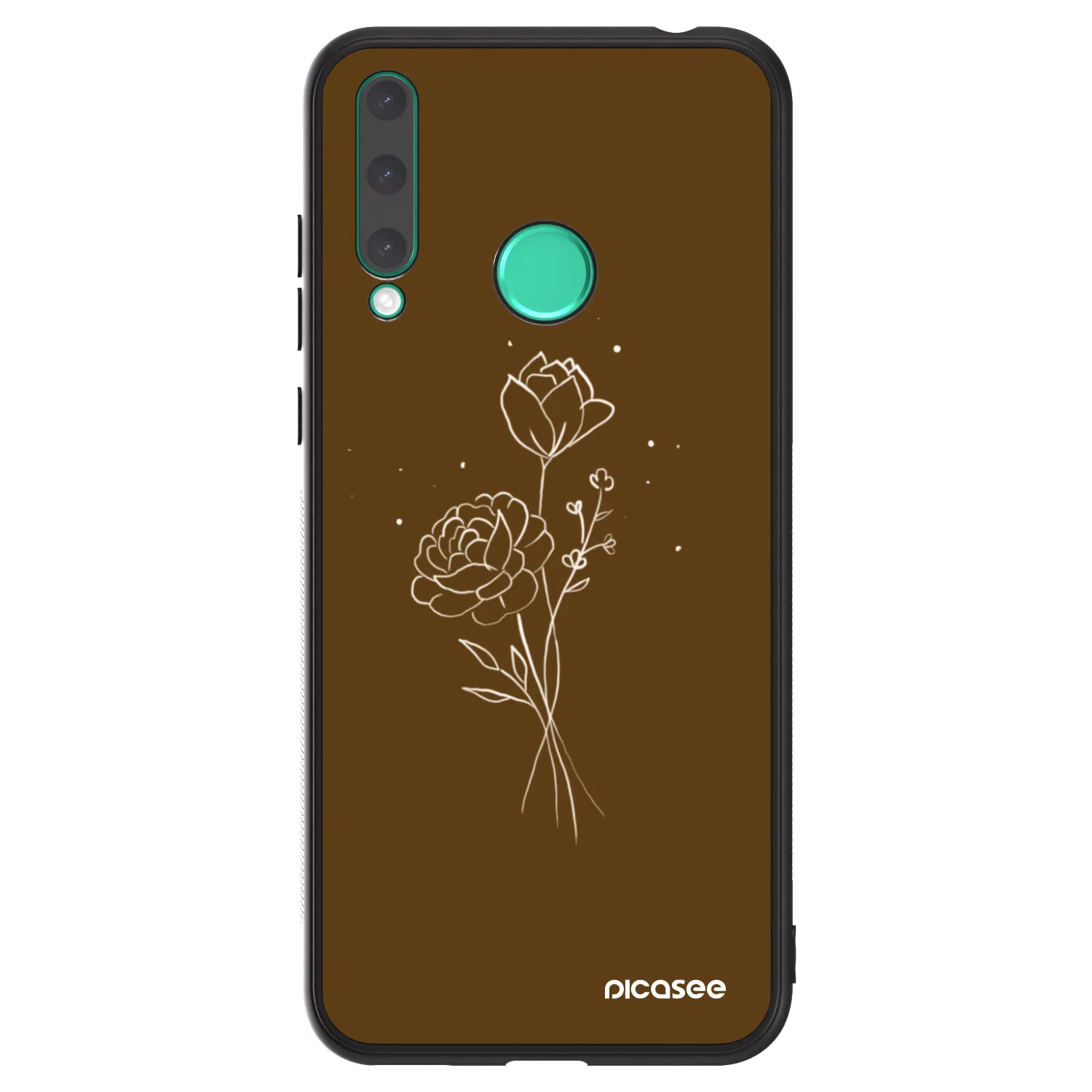 Picasee ULTIMATE CASE für Honor 20 Lite - Brown flowers