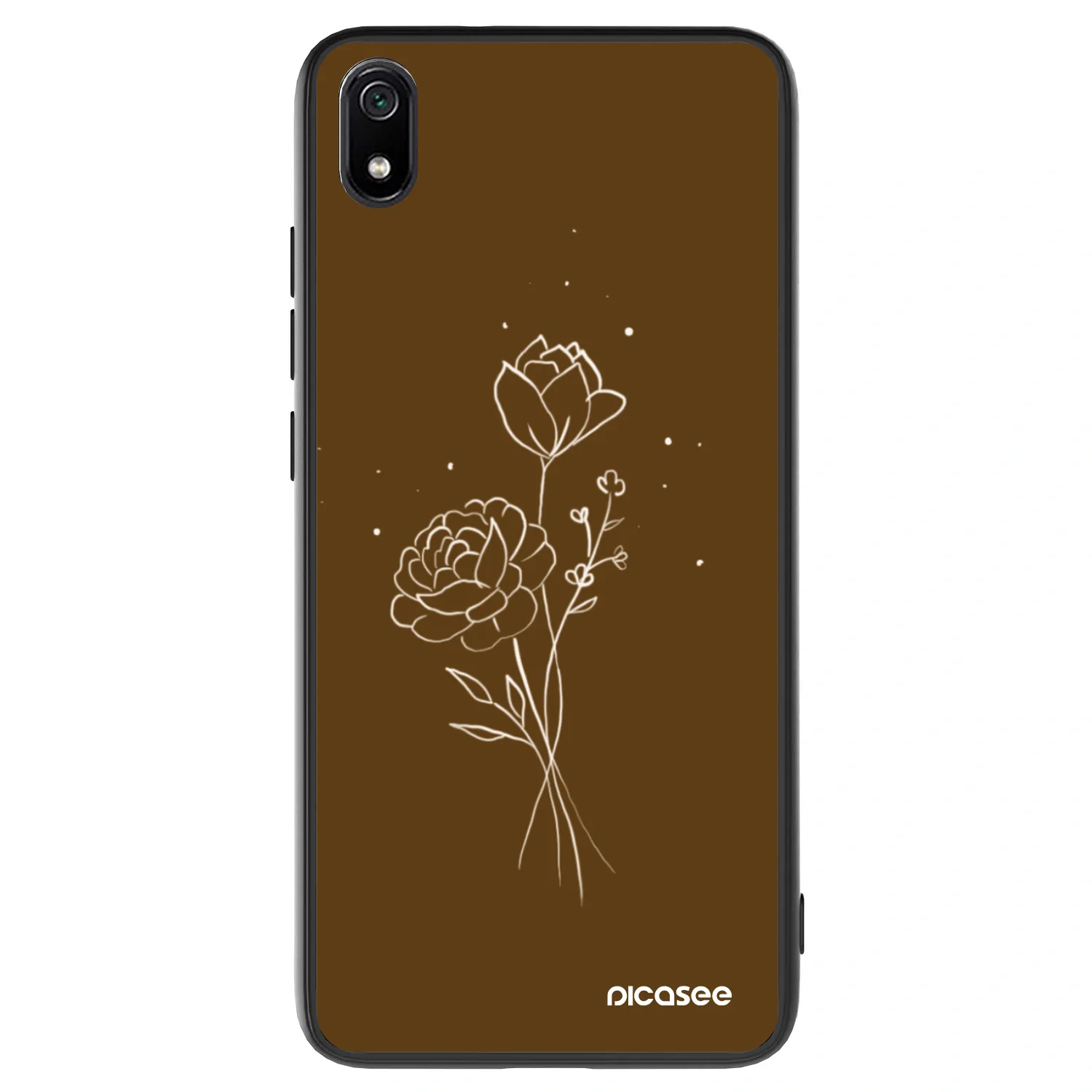 Picasee ULTIMATE CASE für Xiaomi Redmi 7A - Brown flowers