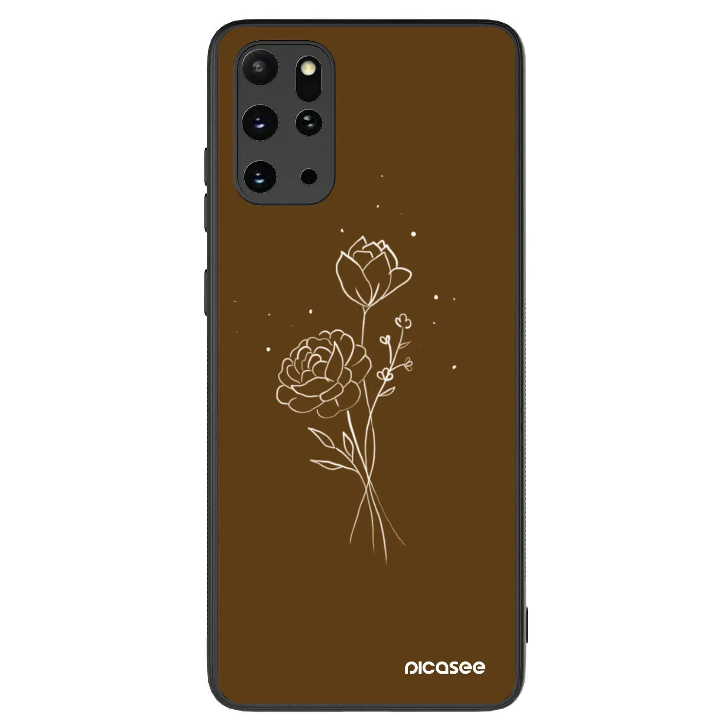Picasee ULTIMATE CASE für Samsung Galaxy S20+ G985F - Brown flowers