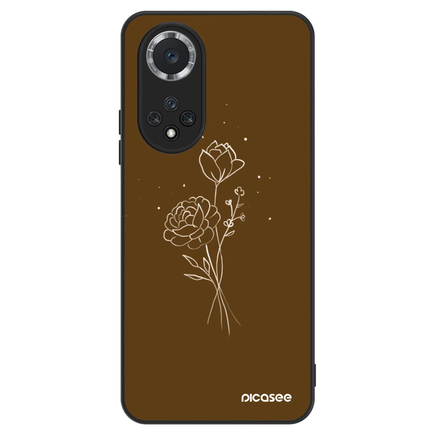 Picasee ULTIMATE CASE für Huawei Nova 9 SE - Brown flowers