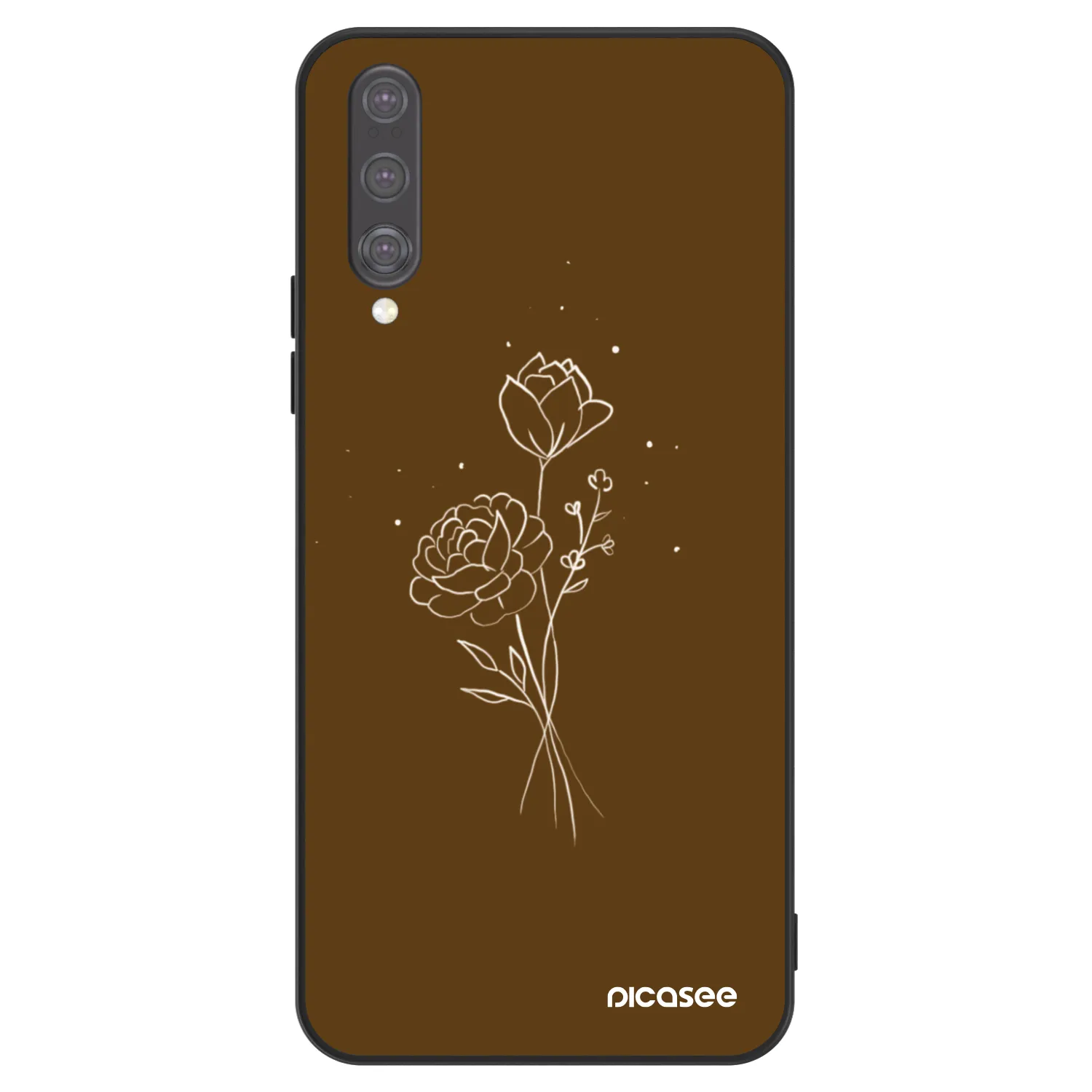 Picasee ULTIMATE CASE für Huawei P20 Pro - Brown flowers