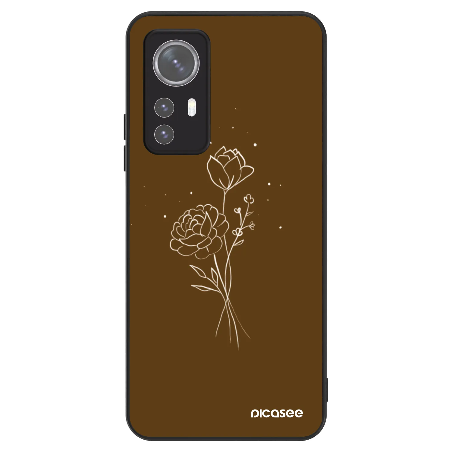Picasee ULTIMATE CASE für Xiaomi 12X - Brown flowers