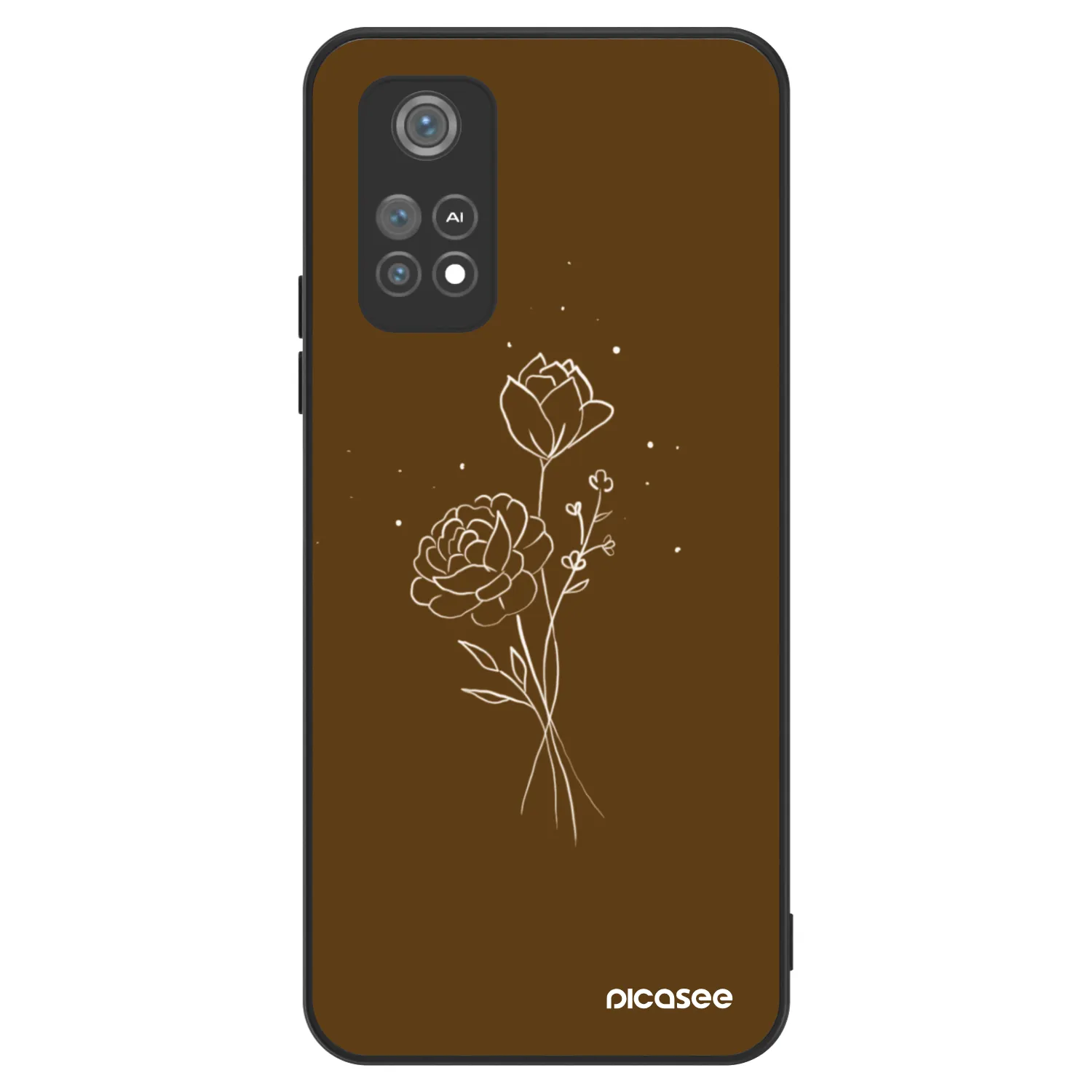 Picasee ULTIMATE CASE für Xiaomi Poco M4 Pro - Brown flowers