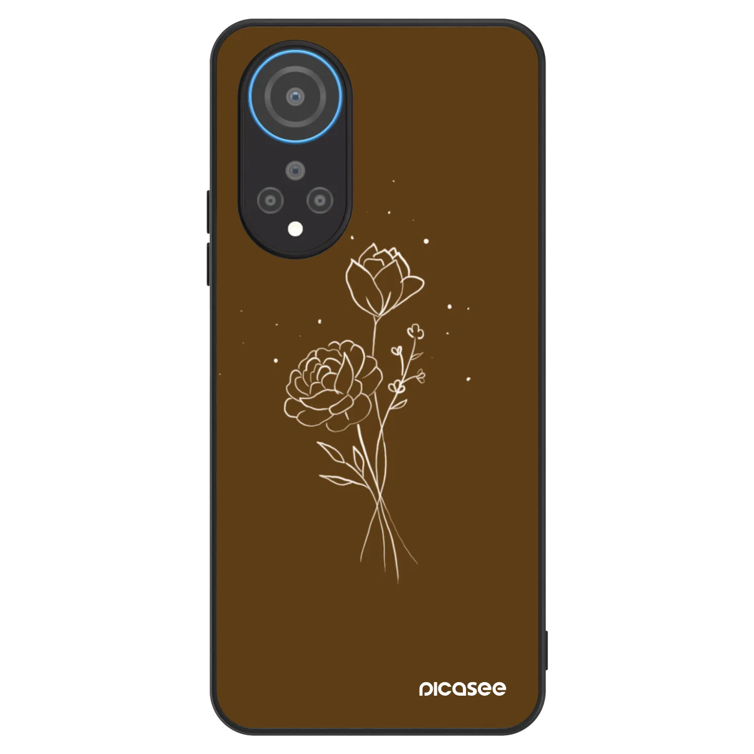 Picasee ULTIMATE CASE für Honor X7 - Brown flowers