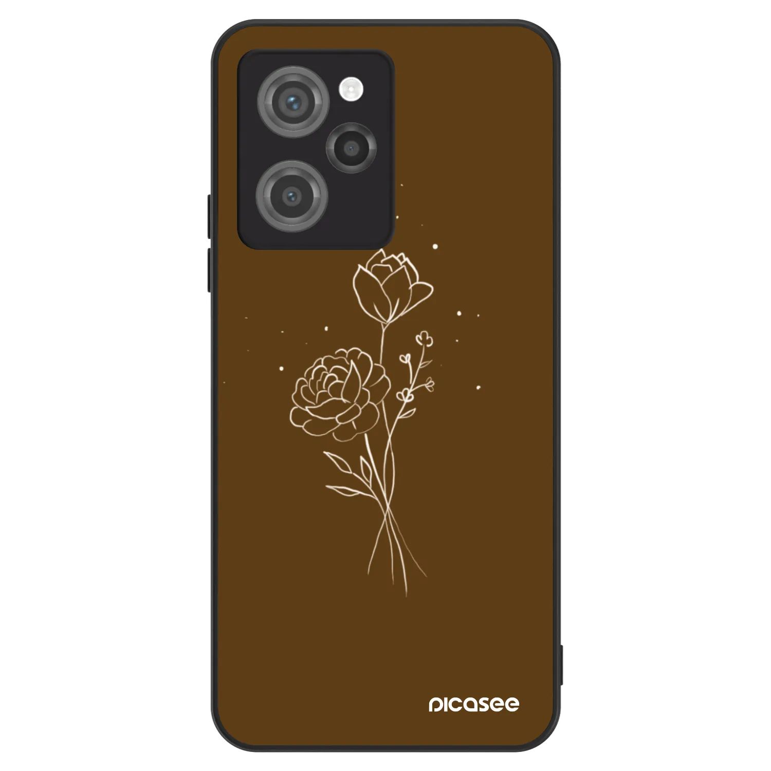 Picasee ULTIMATE CASE für Xiaomi Poco X5 Pro - Brown flowers