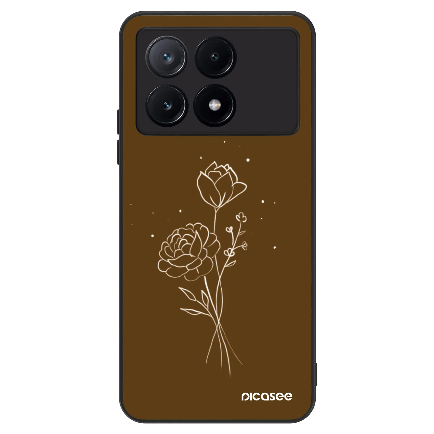 Picasee ULTIMATE CASE für Xiaomi Poco X6 Pro - Brown flowers