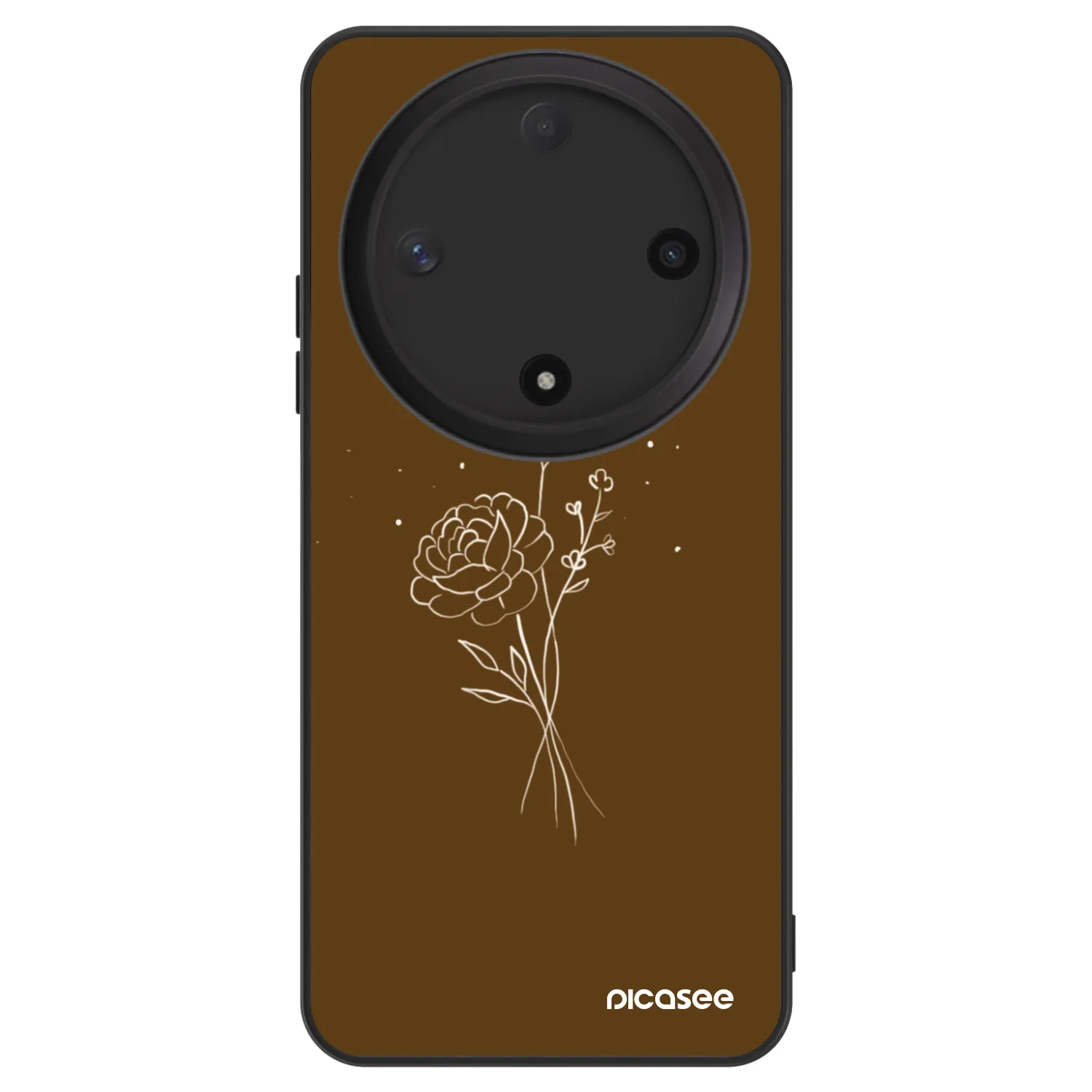 Picasee ULTIMATE CASE für Honor Magic6 Lite 5G - Brown flowers