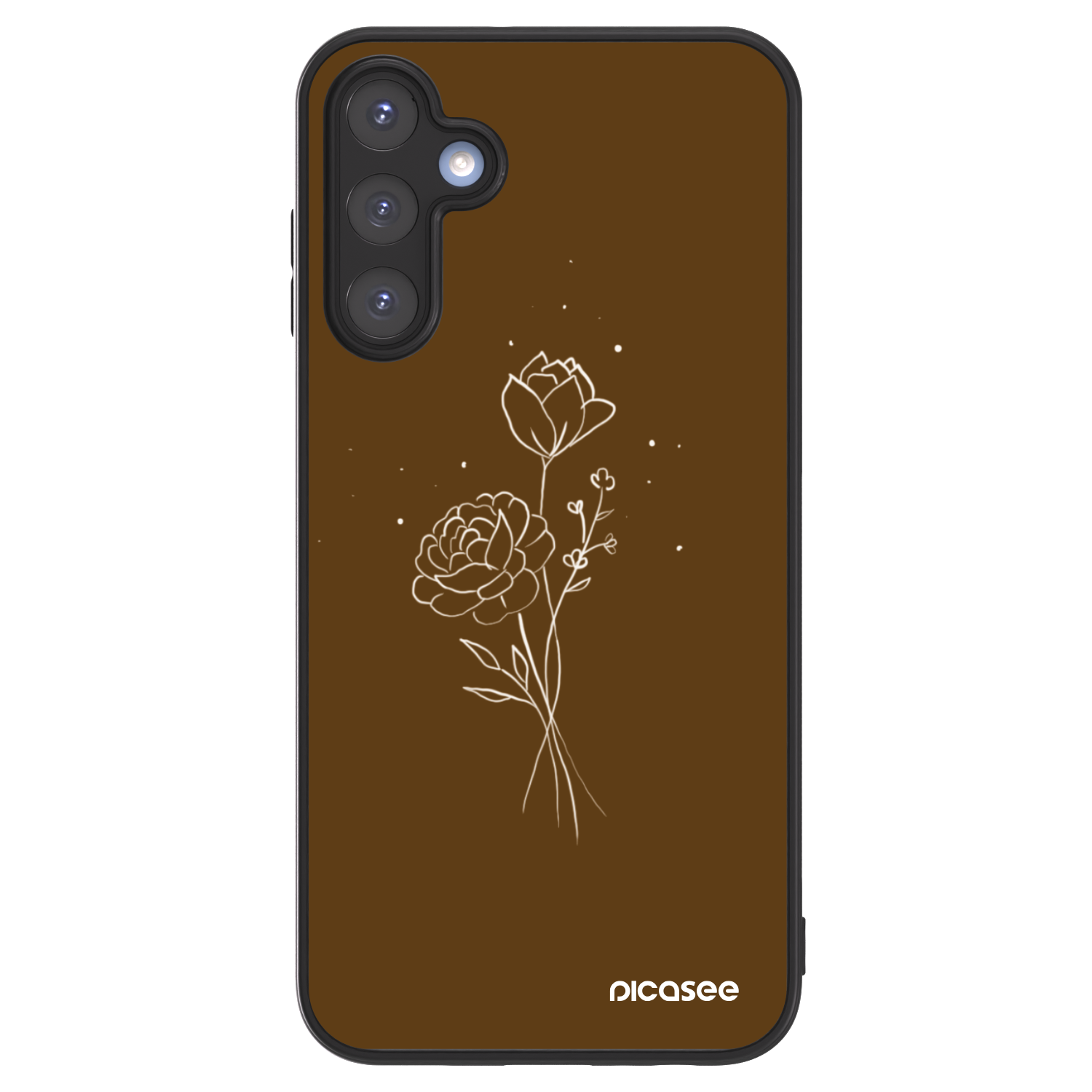 Picasee ULTIMATE CASE für Samsung Galaxy A15 A156B 5G - Brown flowers