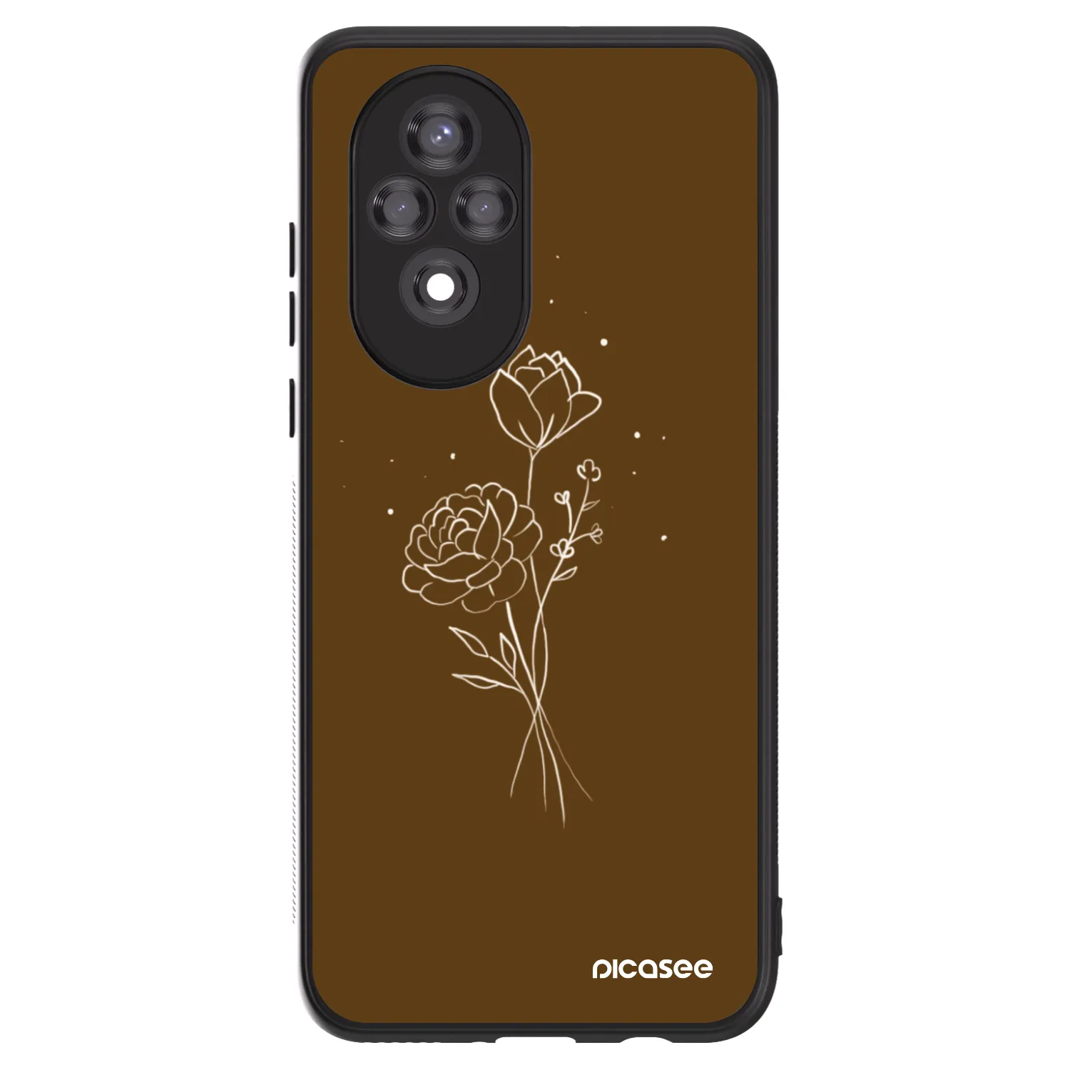 Picasee ULTIMATE CASE für Honor 200 5G - Brown flowers
