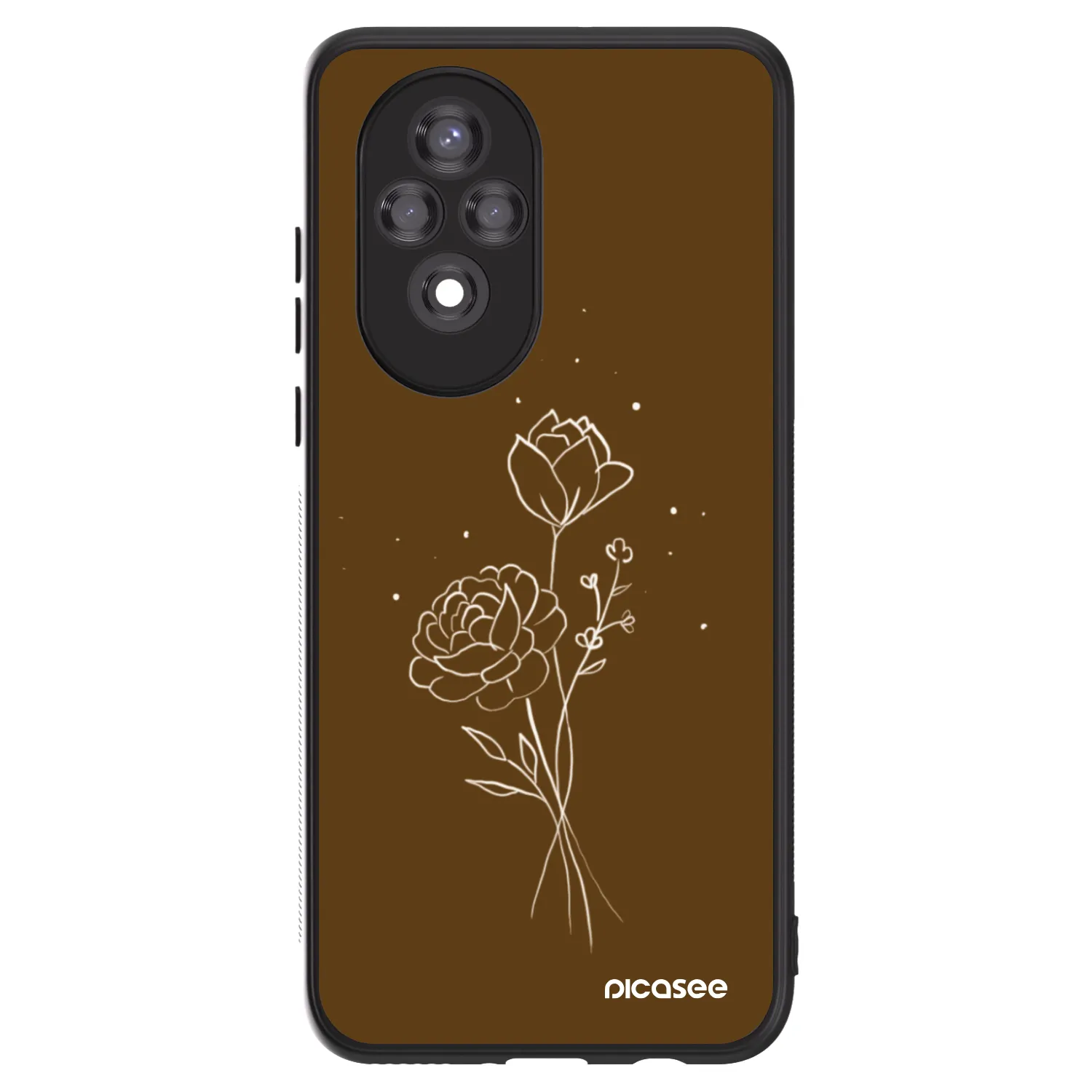 Picasee ULTIMATE CASE für Honor 200 Pro 5G - Brown flowers