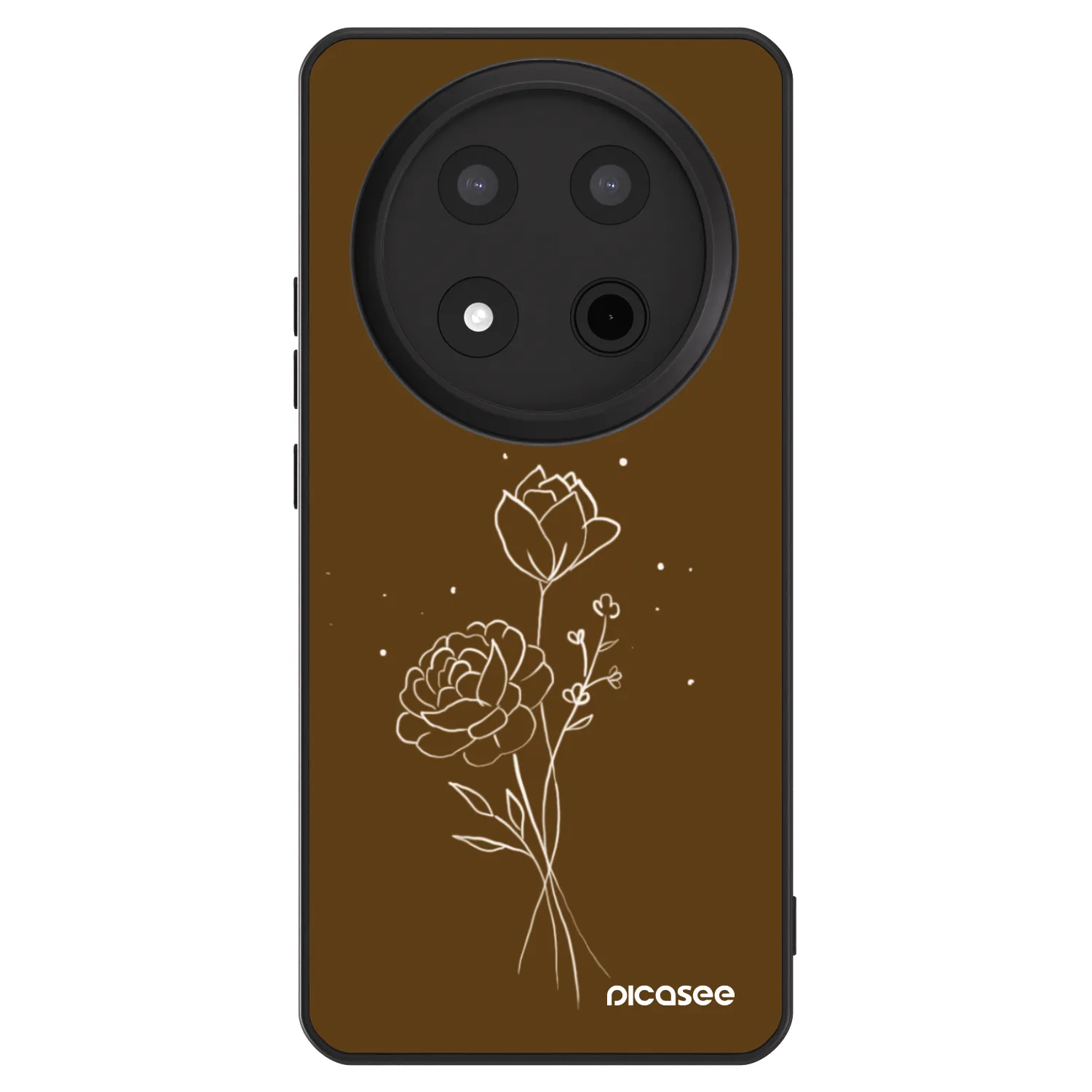 Picasee ULTIMATE CASE für Honor Magic7 Lite 5G - Brown flowers