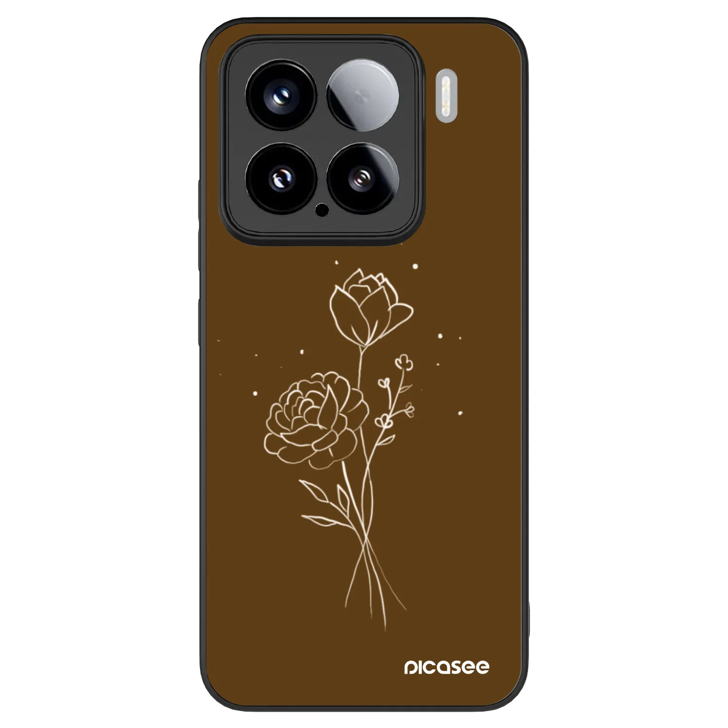 Picasee ULTIMATE CASE für Xiaomi 15 - Brown flowers