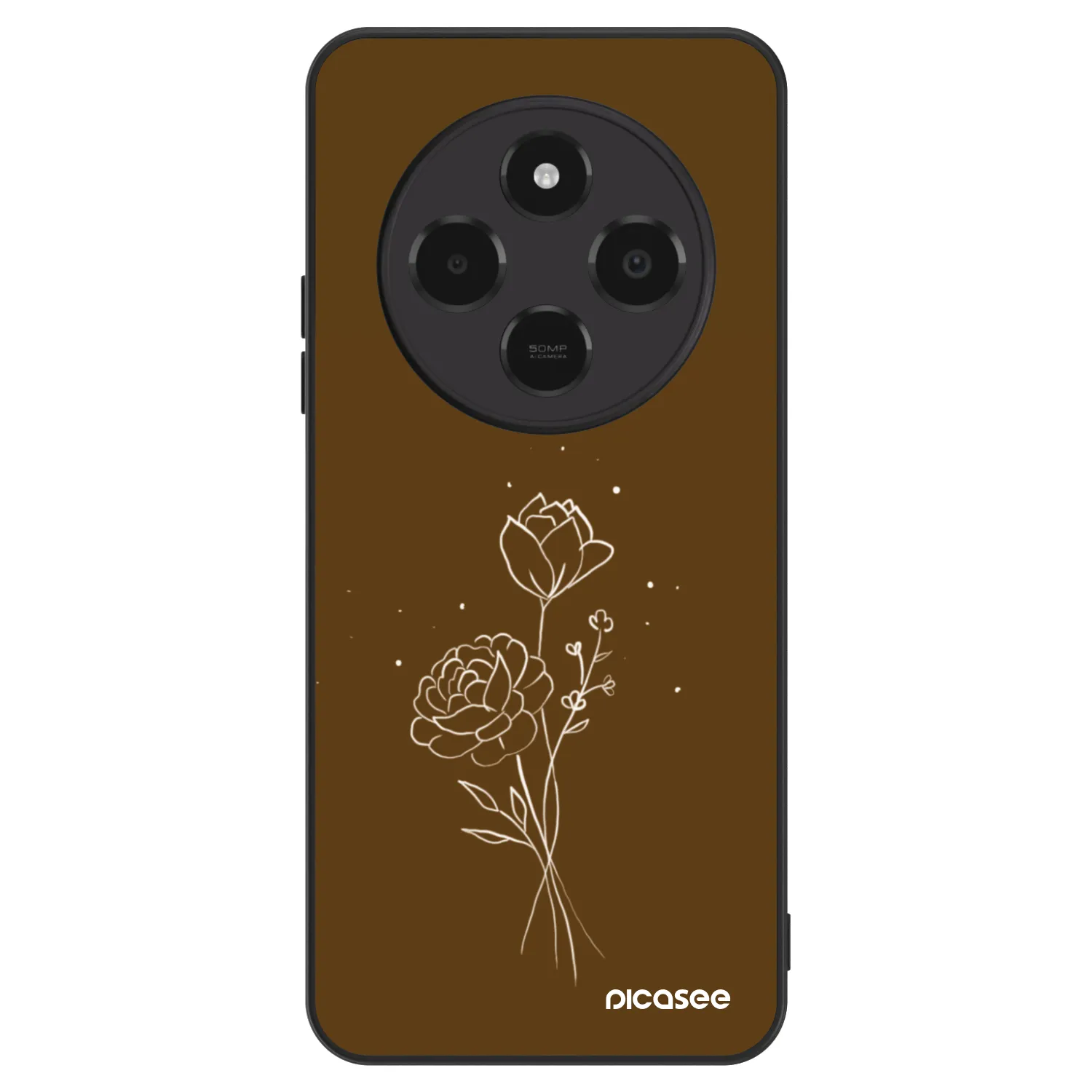 Picasee ULTIMATE CASE für Xiaomi Poco C75 - Brown flowers