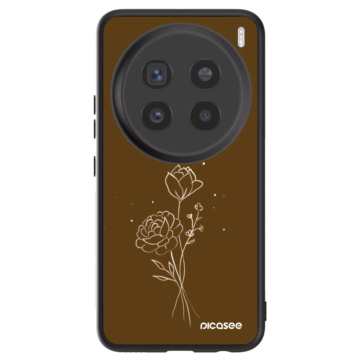 Picasee ULTIMATE CASE für Vivo X200 Pro - Brown flowers