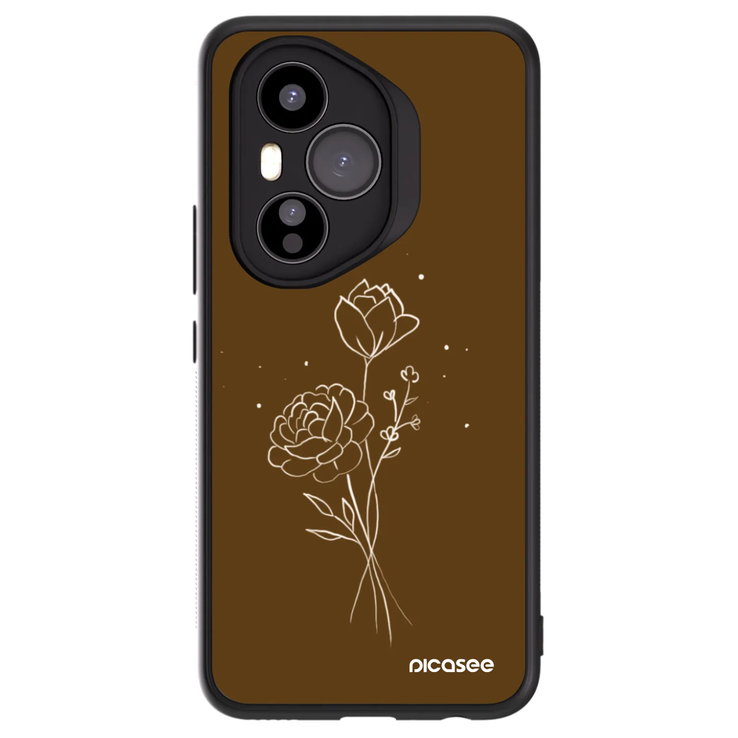 Picasee ULTIMATE CASE für Honor 400 Pro 5G - Brown flowers