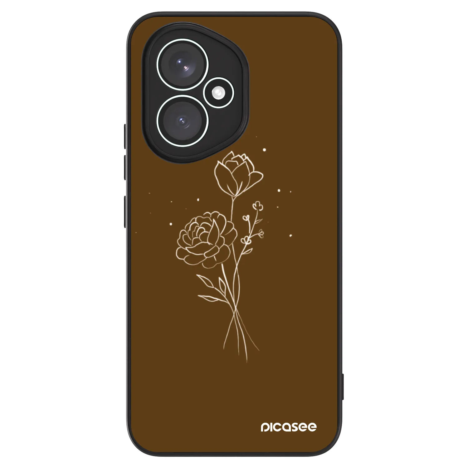 Picasee ULTIMATE CASE für Honor 400 5G - Brown flowers