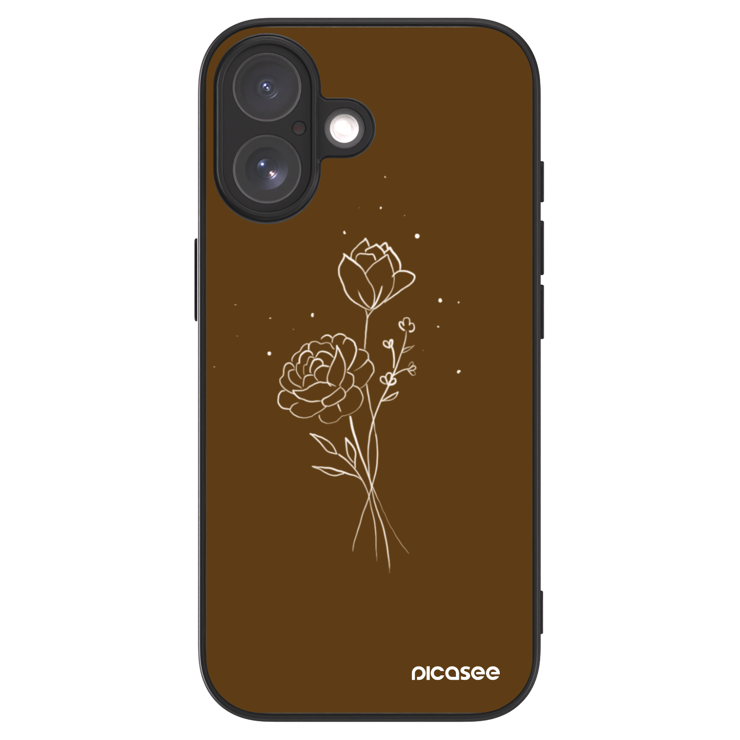 Picasee ULTIMATE CASE für Apple iPhone 17 - Brown flowers