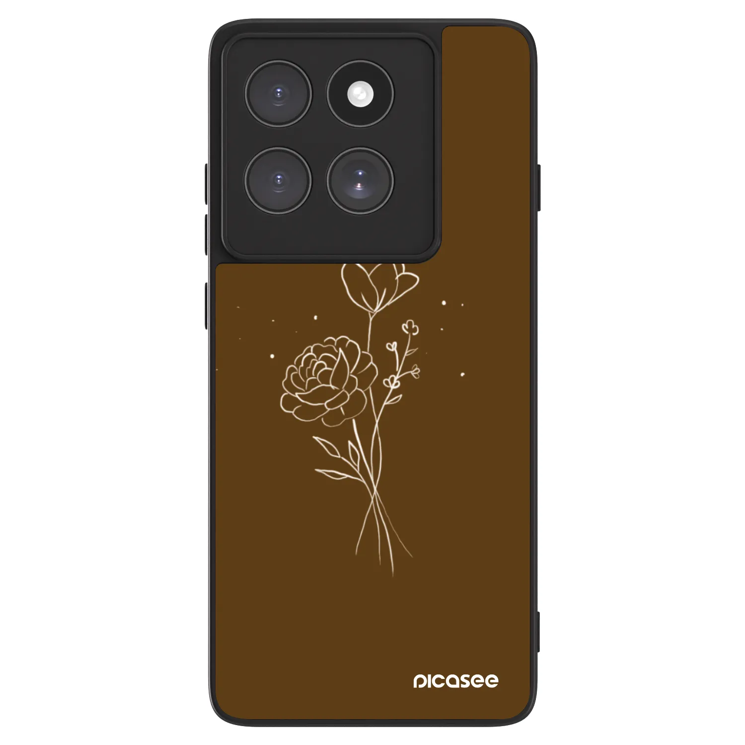 Picasee ULTIMATE CASE für Motorola Edge 60 5G - Brown flowers