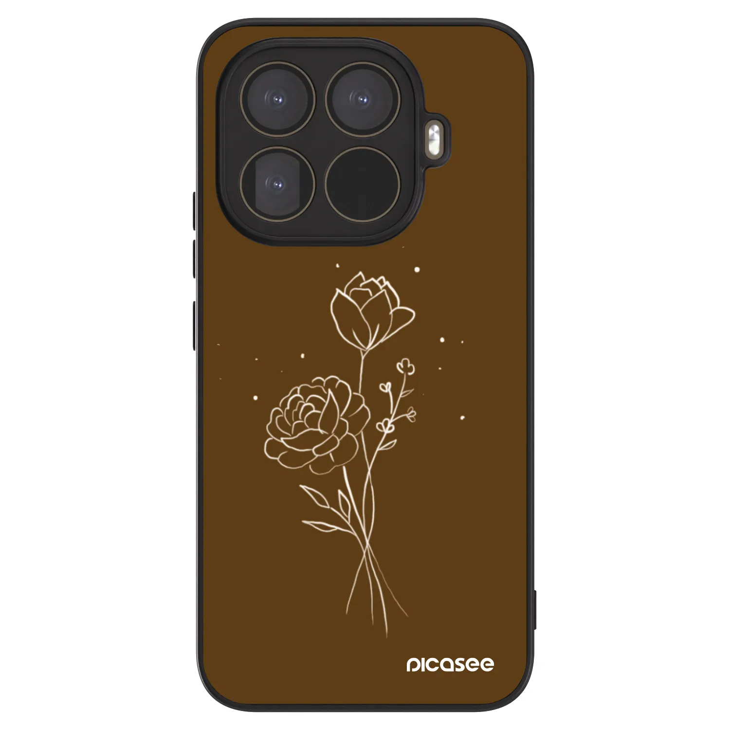 Picasee ULTIMATE CASE für Xiaomi 15T Pro - Brown flowers